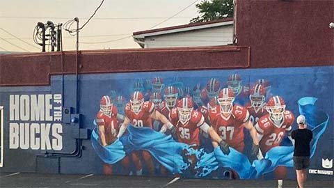 AROUND TOWN: Mural big hit in Dunmore